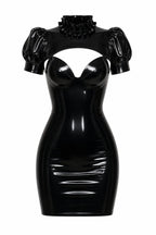 bow-collar-puff-sleeve-latex-mini-dress-sculpted-night-out-style-image-01
