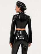 brown-latex-flare-jumpsuit-sculpted-all-over-fit-image-06