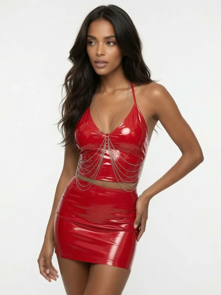 chain-detail-latex-mini-dress-glossy-statement-fit-image-03