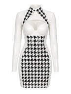 houndstooth-collar-latex-dress-glossy-night-out-style-image-01