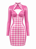 houndstooth-collar-latex-dress-glossy-night-out-style-image-02