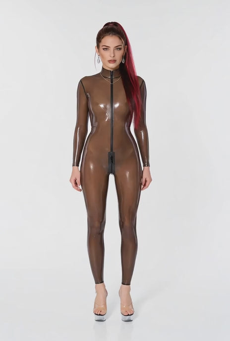 Latexelle Full-Zip Latex Catsuit