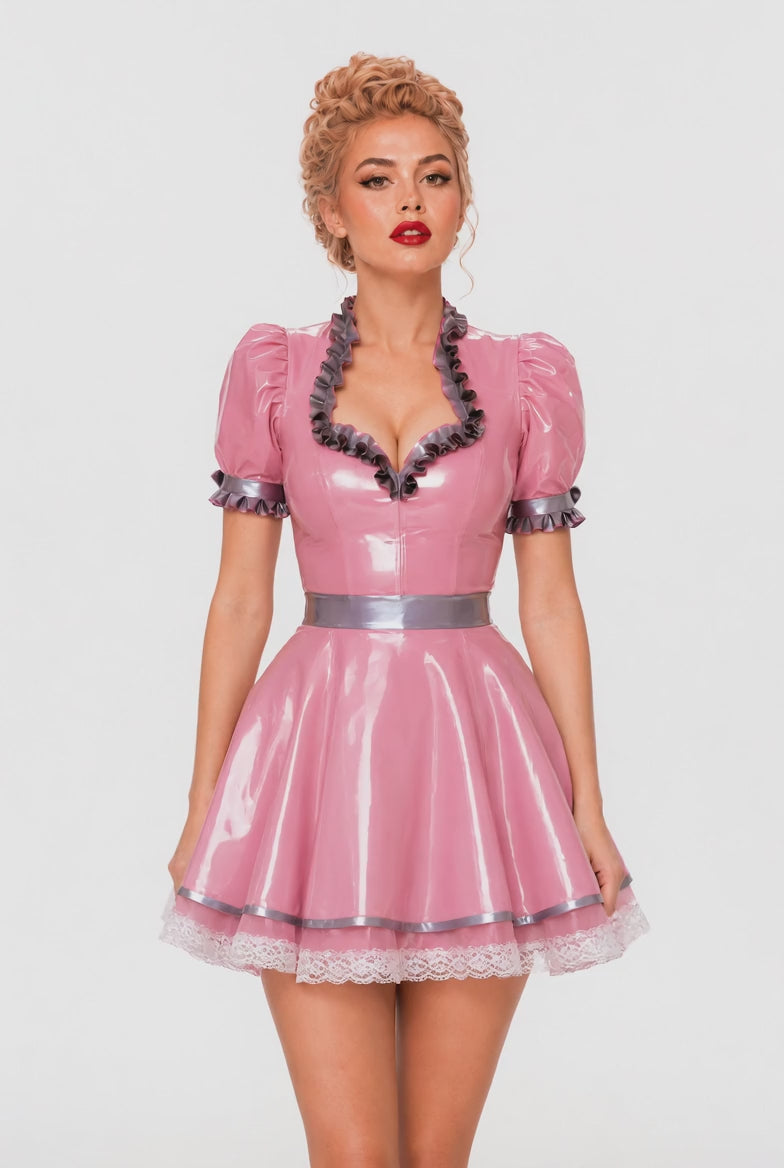 puff-sleeve-bow-latex-mini-dress-high-shine-mini-edit-video-01