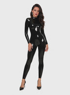 Latexelle Long Sleeve Latex Catsuit