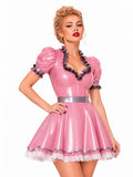 puff-sleeve-bow-latex-mini-dress-high-shine-mini-edit-image-01
