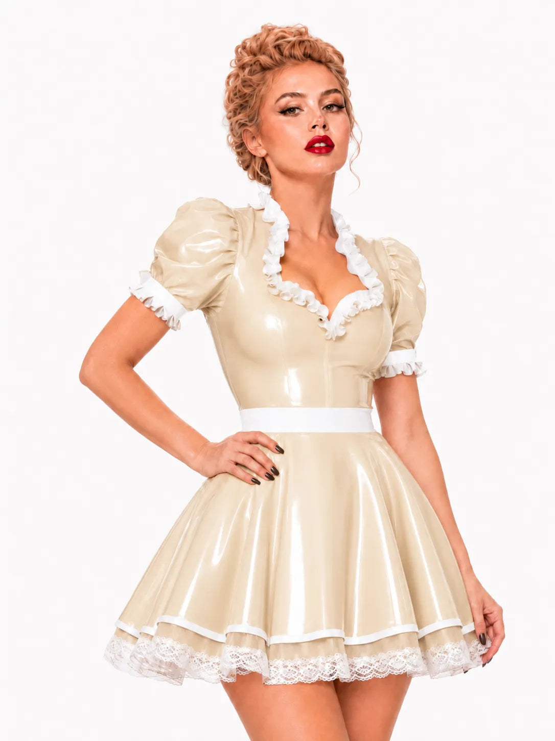 puff-sleeve-bow-latex-mini-dress-high-shine-mini-edit-image-04