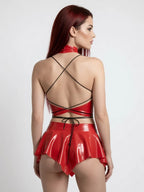 red-lace-up-latex-skirt-glossy-night-out-style-image-01