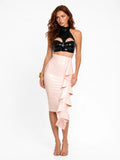 ruffle-side-latex-pencil-skirt-polished-bodycon-edit-image-04